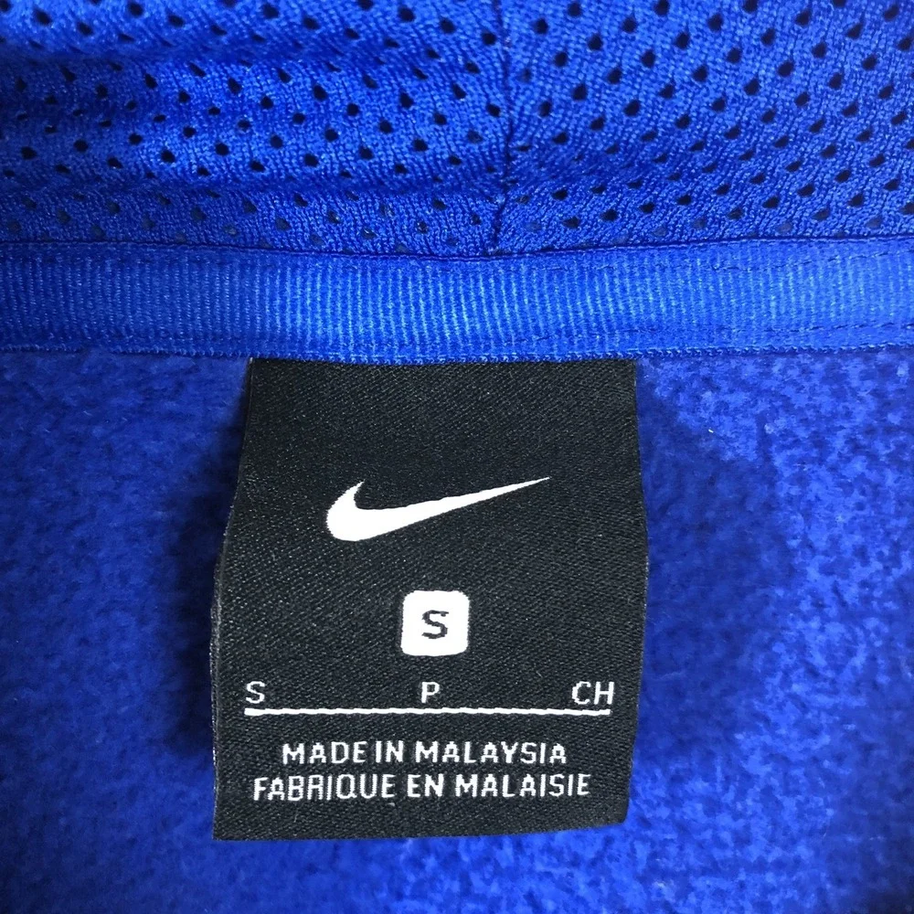 Duke Blue Devils Nike Pullover Hoodie Men's Sz S Blue White NCAA Basketball Rare